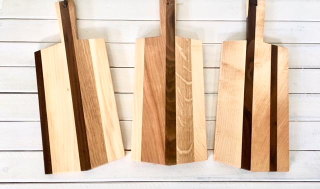 Large Charcuterie Boards 16"x 8"- mixed hardwoods